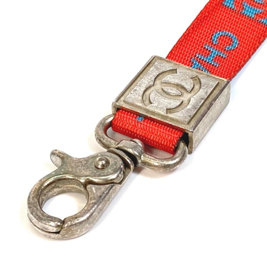 CHANEL シャネル スポーツライン ココマーク CC ネックストラップ 02S ストラップ キャンバス ブルー ユニセックス【中古】 | CHANEL | 01