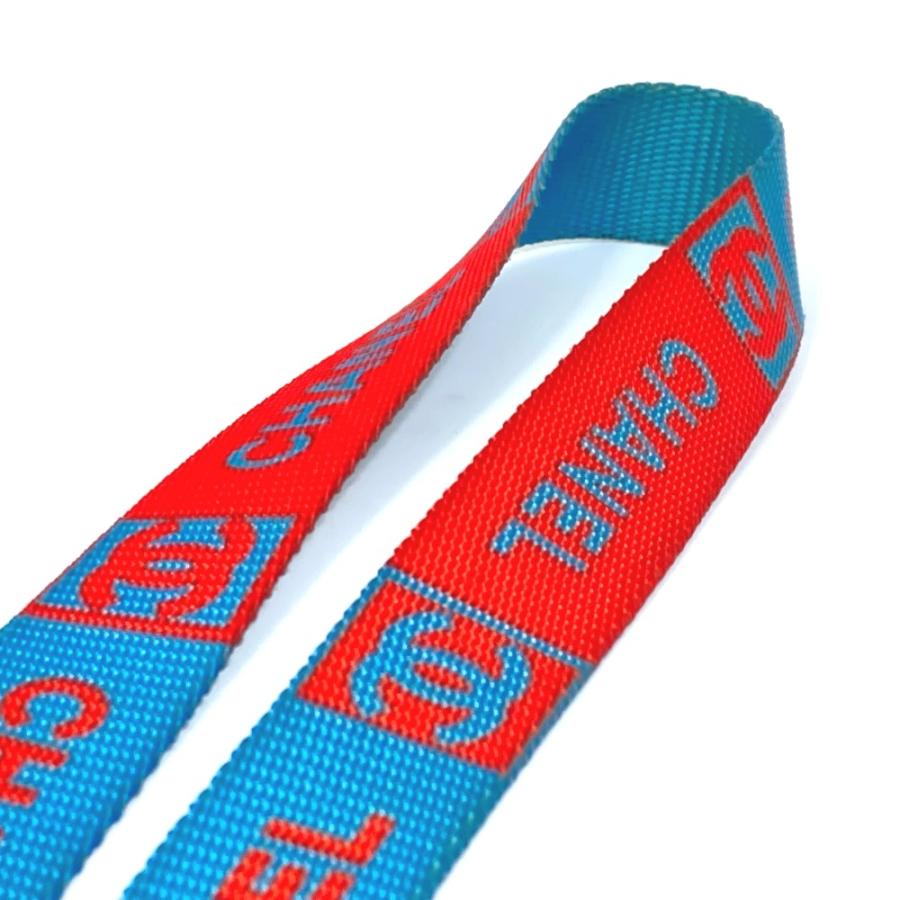 CHANEL シャネル スポーツライン ココマーク CC ネックストラップ 02S ストラップ キャンバス ブルー ユニセックス【中古】 | CHANEL | 02