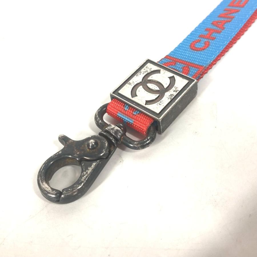 CHANEL シャネル CC ココマーク アクセサリー ネックレス 02S ストラップ ブルー レディース【中古】 | CHANEL | 05