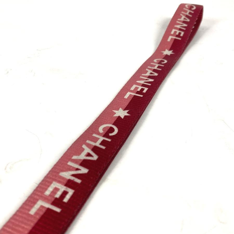 CHANEL シャネル ロゴ ネックストラップ アクセサリー 01P ストラップ ピンク レディース【中古】 | CHANEL | 04