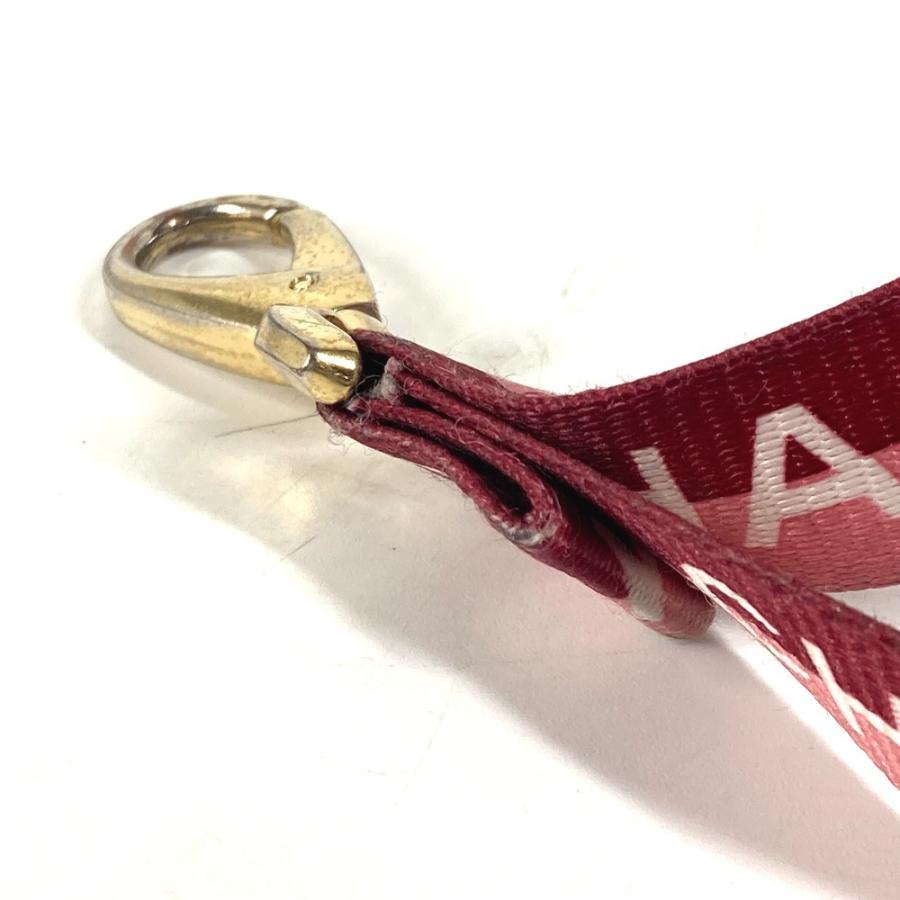 CHANEL シャネル ロゴ ネックストラップ アクセサリー 01P ストラップ ピンク レディース【中古】 | CHANEL | 08