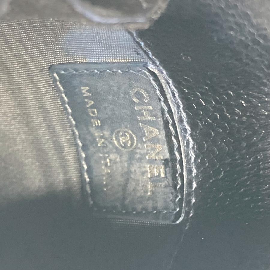 CHANEL シャネル A13511 CC ココマーク ロゴ タバコケース ポーチ 小物入れ シガレットケース ブラック レディース【中古】 | CHANEL | 08