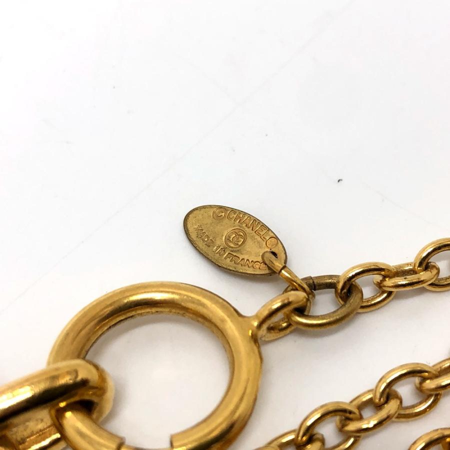 CHANEL シャネル タグ プレート ネックレス ゴールド レディース【中古】 | CHANEL | 07