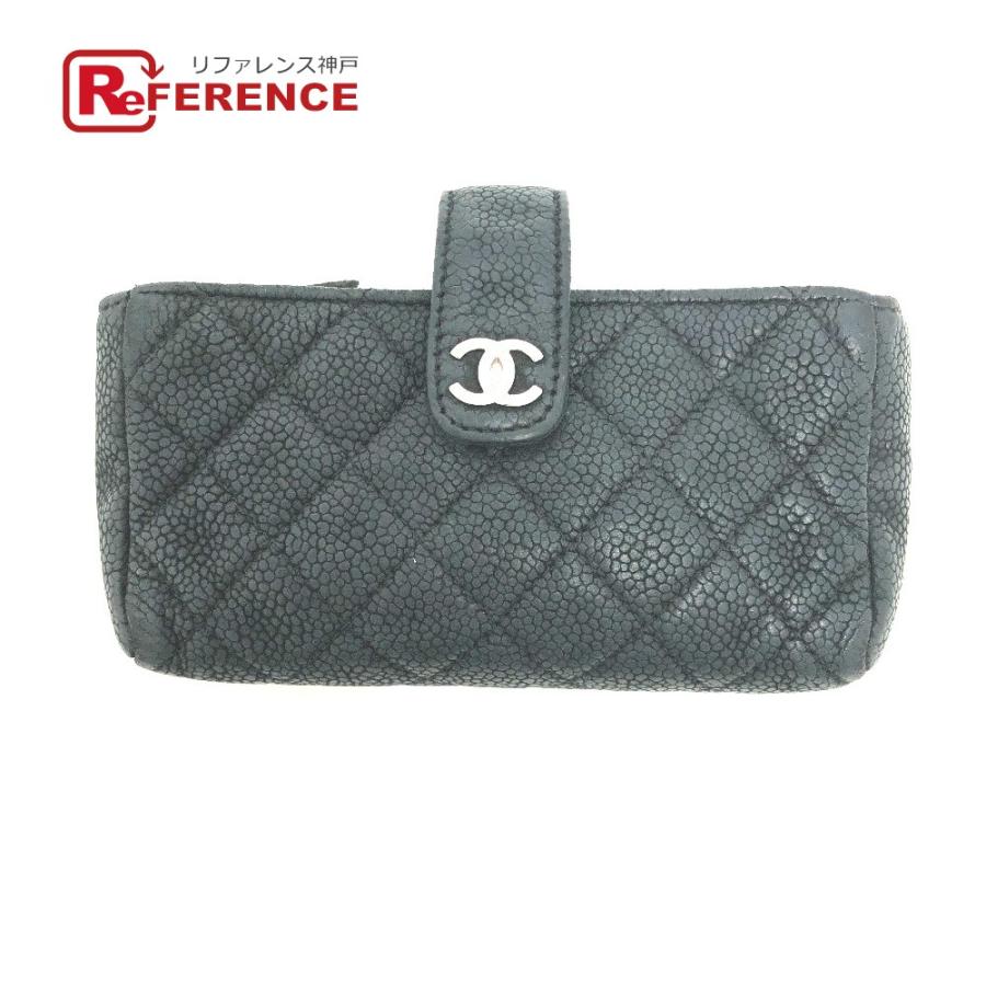 CHANEL シャネル ココマーク マトラッセ ミニ 小物 コインケース ウエストポーチ ポーチ ソフトキャビアスキン レディース【中古】 | CHANEL