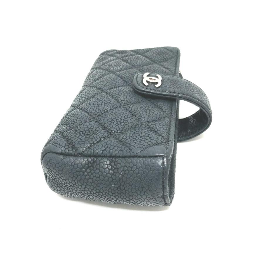 CHANEL シャネル ココマーク マトラッセ ミニ 小物 コインケース ウエストポーチ ポーチ ソフトキャビアスキン レディース【中古】 | CHANEL | 03