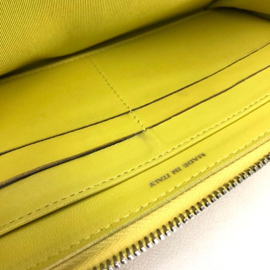 CHANEL シャネル ラウンドファスナー長財布 CC ココマーク マトラッセ 長財布（あり）  イエロー | CHANEL | 06