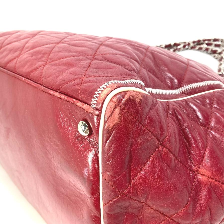 CHANEL シャネル キルティング 肩掛け 2.55 マトラッセ Wチェーン  