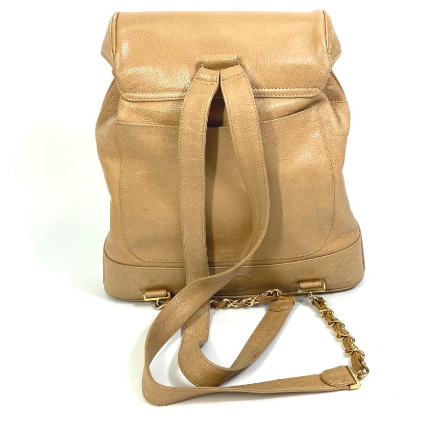 CHANEL シャネル バックパック バッグ CC トリプルココ ターン