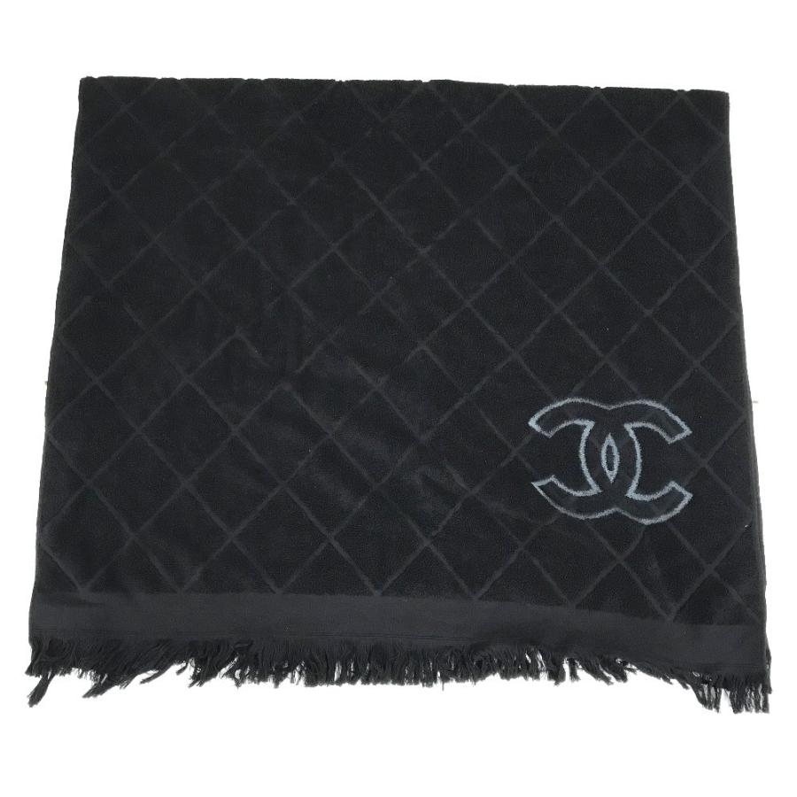 CHANEL（シャネル） 美品 マトラッセ キルティング 大判 バスタオル