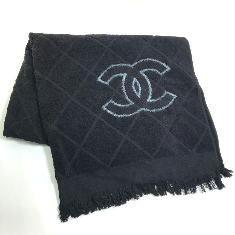 CHANEL（シャネル） 美品 マトラッセ キルティング 大判 バスタオル