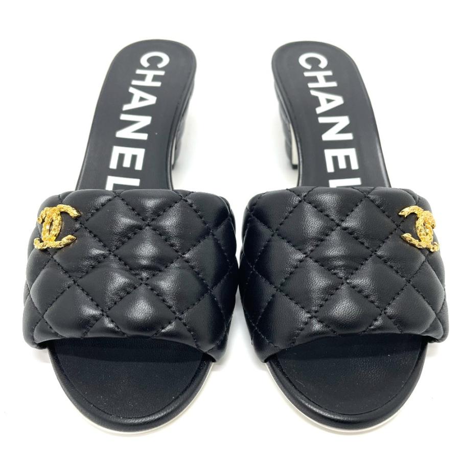 未使用 CHANEL シャネル Ｇ38820 22Ｐ CCココマーク マトラッセ コーン