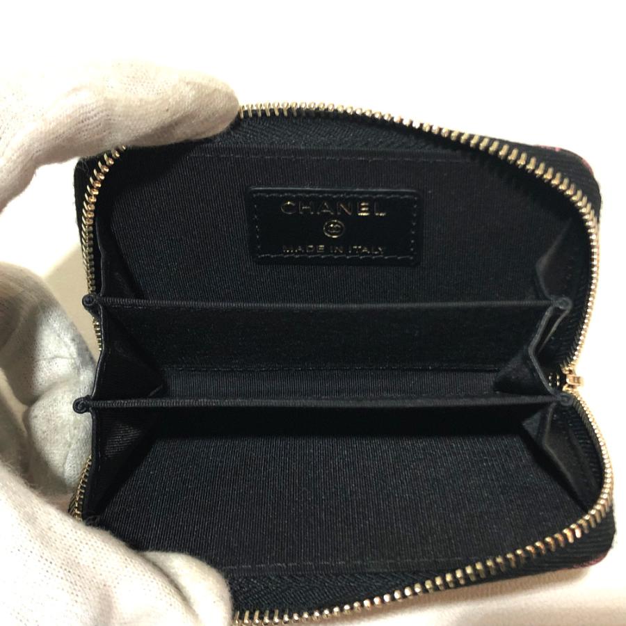 新品同様 CHANEL シャネル  カメリア 小銭入れ ココマーク コインケース レザー レディース | CHANEL | 04