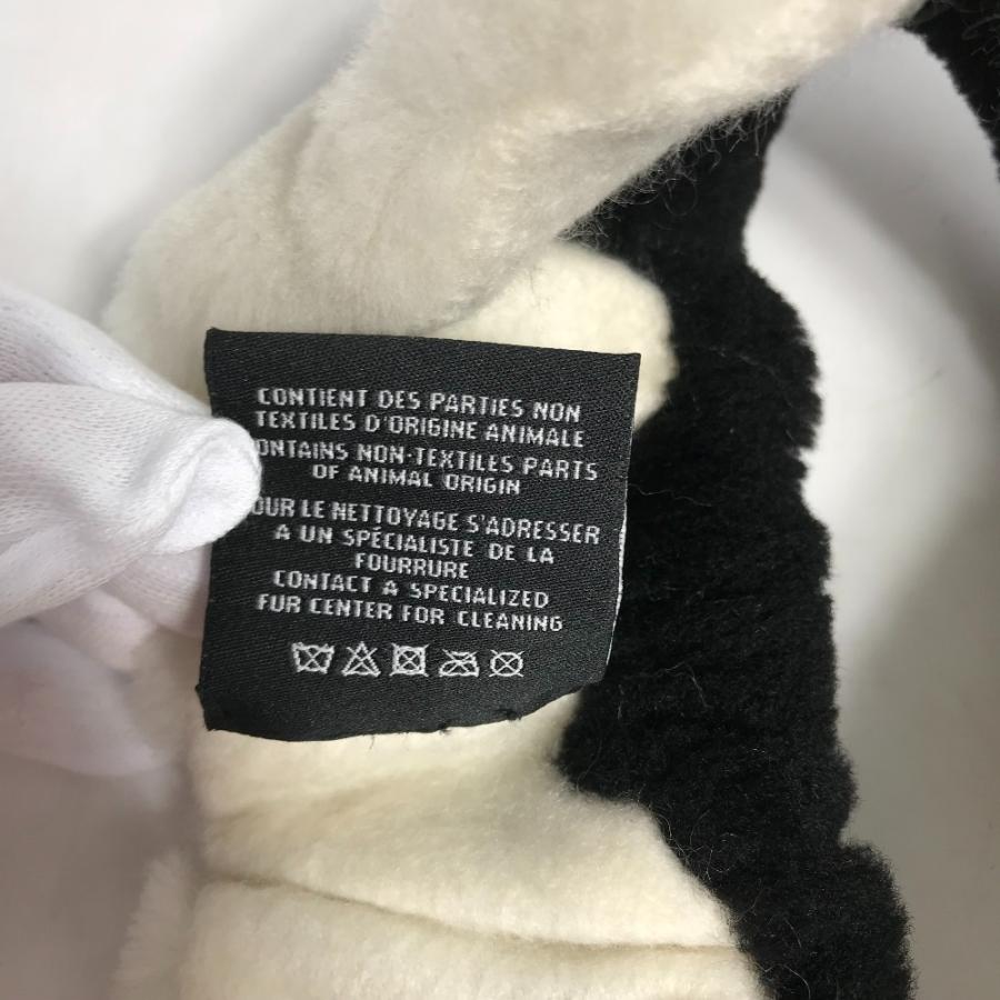 美品 CHANEL シャネル ロゴ ファー ヘアアクセサリー ヘッドバンド 21B ヘアバンド ブラック レディース【中古】 | CHANEL | 06