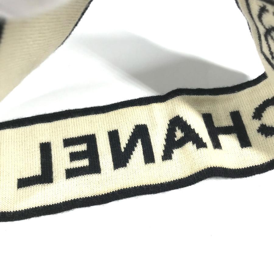 CHANEL シャネル CC ココマーク ヘッドバンド ヘアアクセサリー スポーツ ヘアバンド ブラック レディース【中古】 | CHANEL | 07