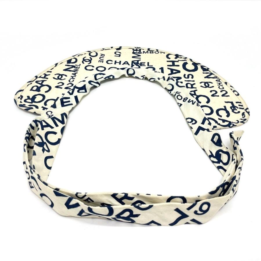 美品】CHANEL バイシーライン ハット コットン ココマーク ホワイト-