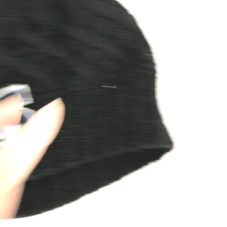 CHANEL シャネル NO 5 ナンバー5 ビーニー 帽子 ニット帽 ニットキャップ ニット帽 ブラック レディース【中古】 | CHANEL | 01