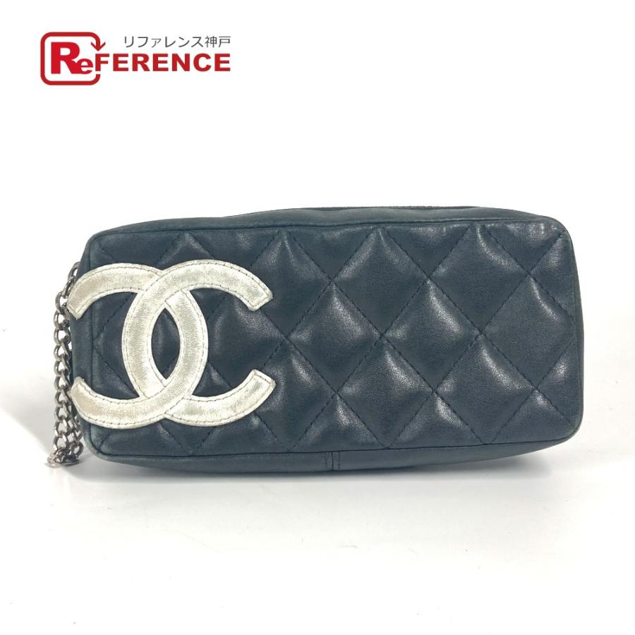 CHANEL シャネル CC ココマーク メイクポーチ 化粧ポーチ ペンケース  