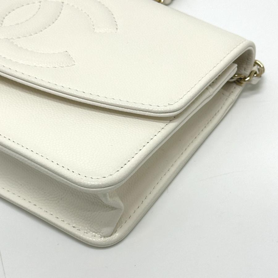 未使用 CHANEL シャネル AP4653 ココマーク カバン チェーンウォレット メティエダール コレクション ショルダーバッグ レディース【中古】 | CHANEL | 03