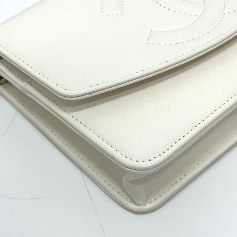 未使用 CHANEL シャネル AP4653 ココマーク カバン チェーンウォレット メティエダール コレクション ショルダーバッグ レディース【中古】 | CHANEL | 04