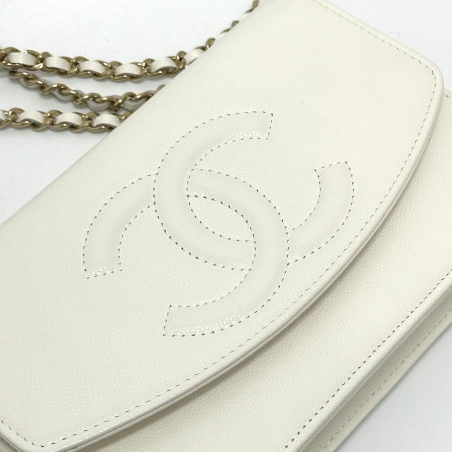 未使用 CHANEL シャネル AP4653 ココマーク カバン チェーンウォレット メティエダール コレクション ショルダーバッグ レディース【中古】 | CHANEL | 05