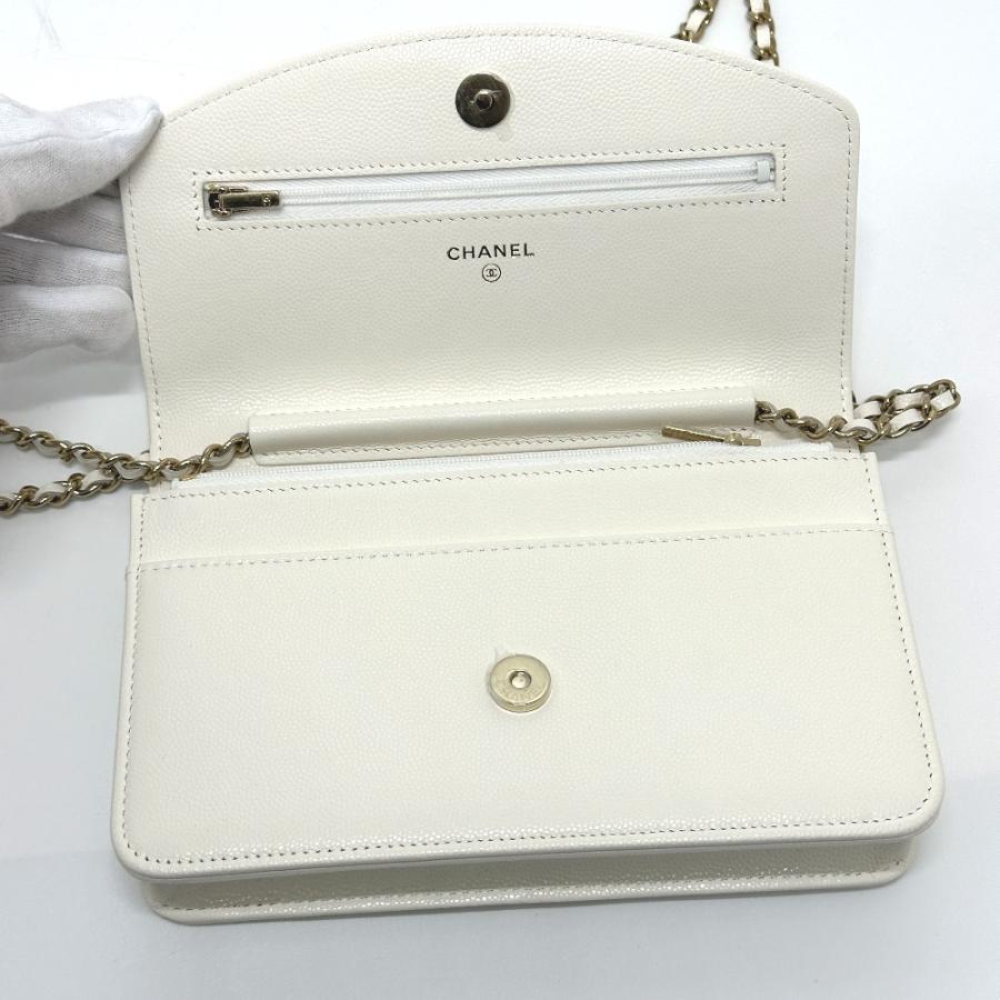 未使用 CHANEL シャネル AP4653 ココマーク カバン チェーンウォレット メティエダール コレクション ショルダーバッグ レディース【中古】 | CHANEL | 07