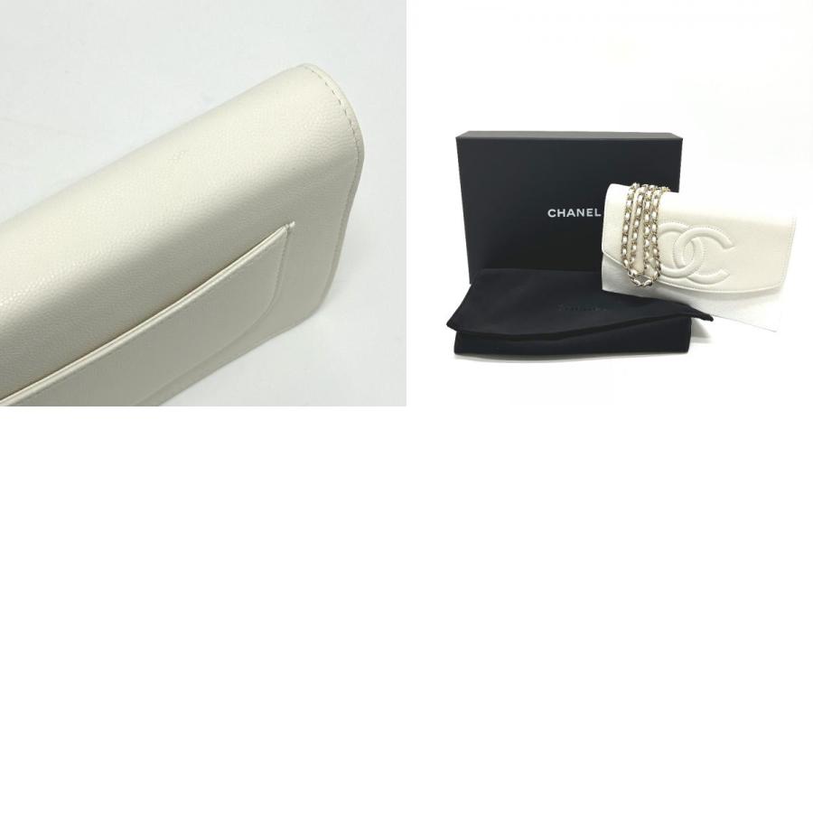 未使用 CHANEL シャネル AP4653 ココマーク カバン チェーンウォレット メティエダール コレクション ショルダーバッグ レディース【中古】 | CHANEL | 09