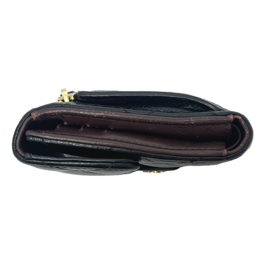 CHANEL シャネル AP0231 ココマーク コンパクトマトラッセ 3つ折り財布 キャビアスキン コンパクトウォレット ブラック レディース【中古】 | CHANEL | 02