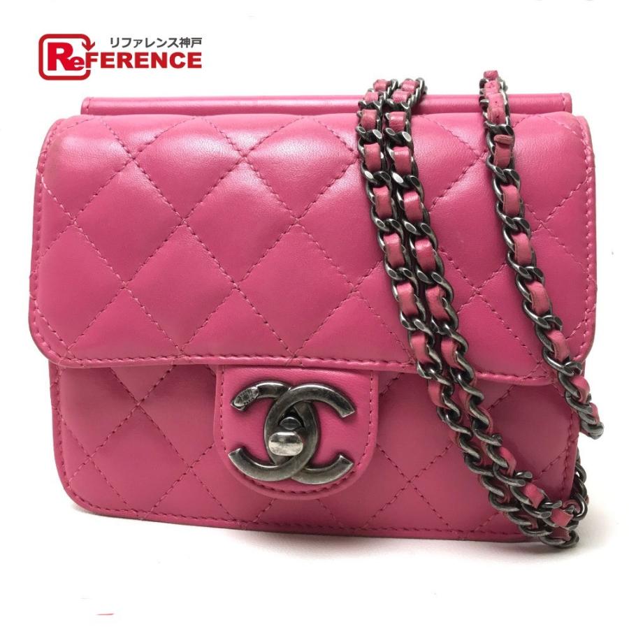 シャネル ピンク シャネル Cc マトラッセ Chanel A350 レディース 中古 40 リファレンス A350 中古 ショルダーバッグ コレクション