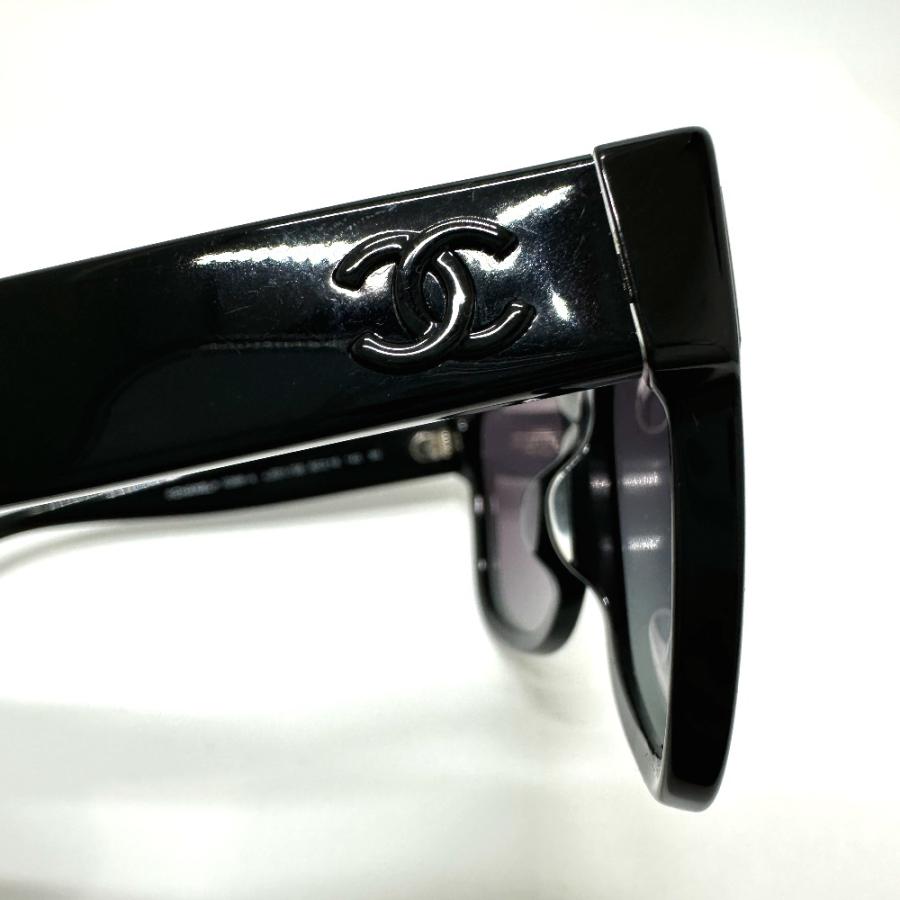 CHANEL シャネル 5386-A ココマーク サングラス ブラック レディース【中古】 | CHANEL | 07