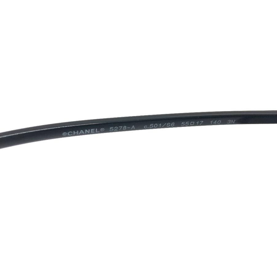 CHANEL シャネル 5278-A ココマーク ポストン型サングラス サングラス ブラック レディース【中古】 | CHANEL | 08