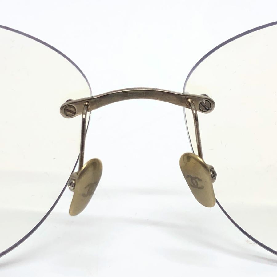新品同様 CHANEL シャネル 4273-TS ココマーク ティアドロップ アイウェア 眼鏡 サングラス  サングラス ゴールド レディース【中古】 | CHANEL | 05