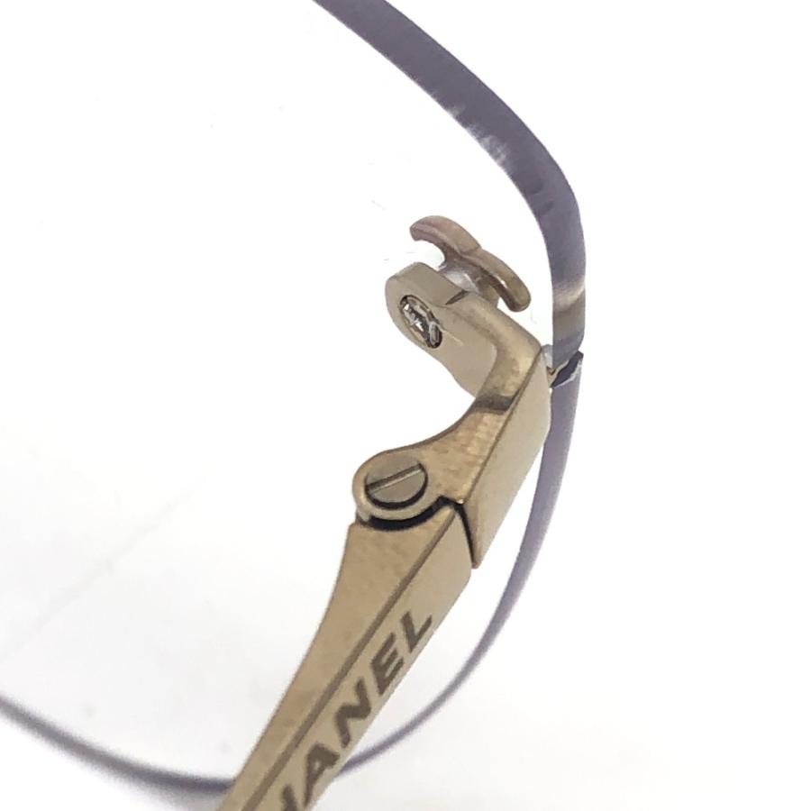 新品同様 CHANEL シャネル 4273-TS ココマーク ティアドロップ アイウェア 眼鏡 サングラス  サングラス ゴールド レディース【中古】 | CHANEL | 07