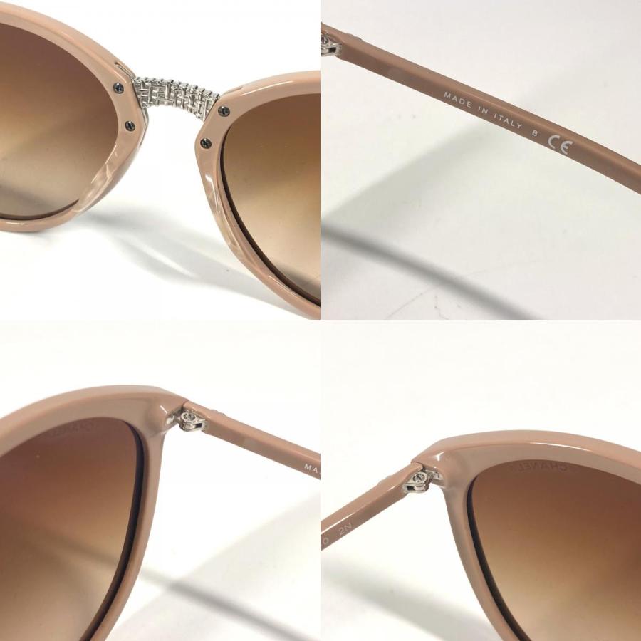 CHANEL 美品 シャネル 5382-A CC ココマーク ロゴ メガネ 眼鏡
