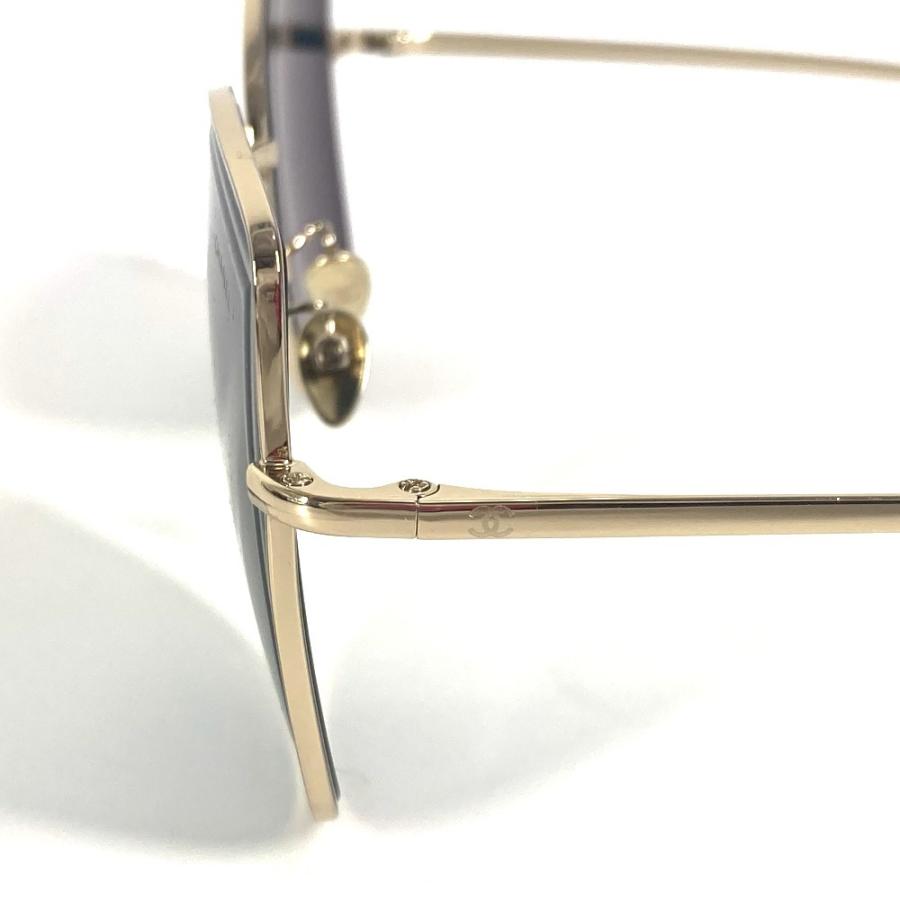 CHANEL シャネル 4253 ティアドロップ ロゴ CC ココマーク めがね メガネ アイウェア 眼鏡 サングラス ブラック系 レディース【中古】 | CHANEL | 05