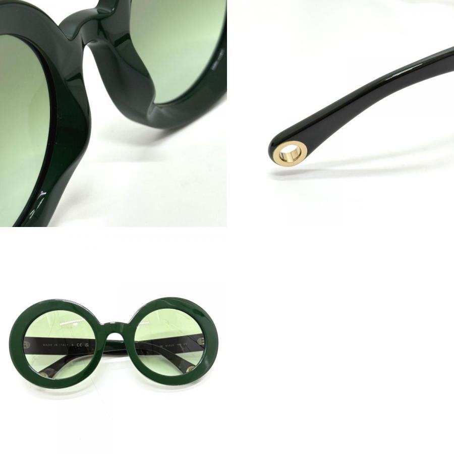 新品同様 CHANEL シャネル 5489-A 小物 ココマーク ラウンドシェープ アイウェア サングラス グリーン レディース【中古】 | CHANEL | 09