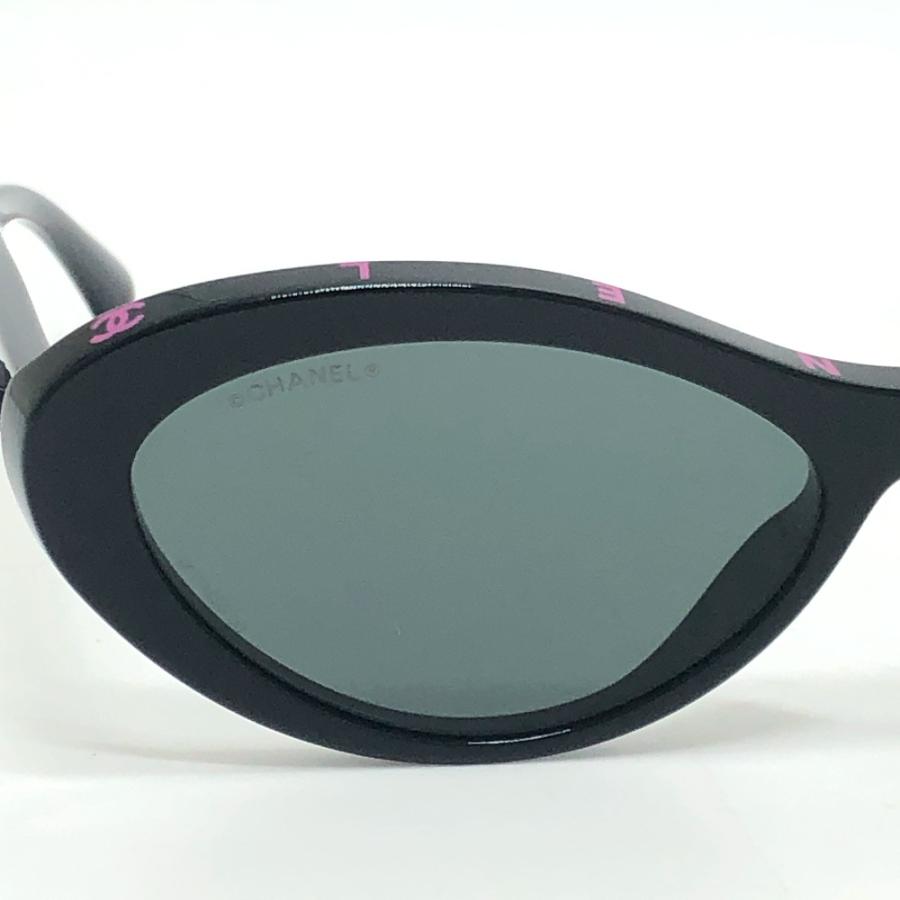 未使用 CHANEL シャネル 5416-A ココマーク ファッション小物 アイウェア オーバルシェイプ  サングラス ブラック レディース【中古】 | CHANEL | 07