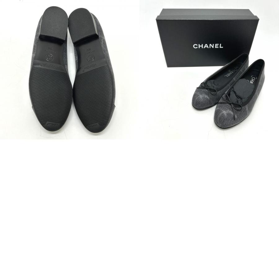 CHANEL（シャネル） 未使用 G02819 リボン りぼん バレリーナ フラット