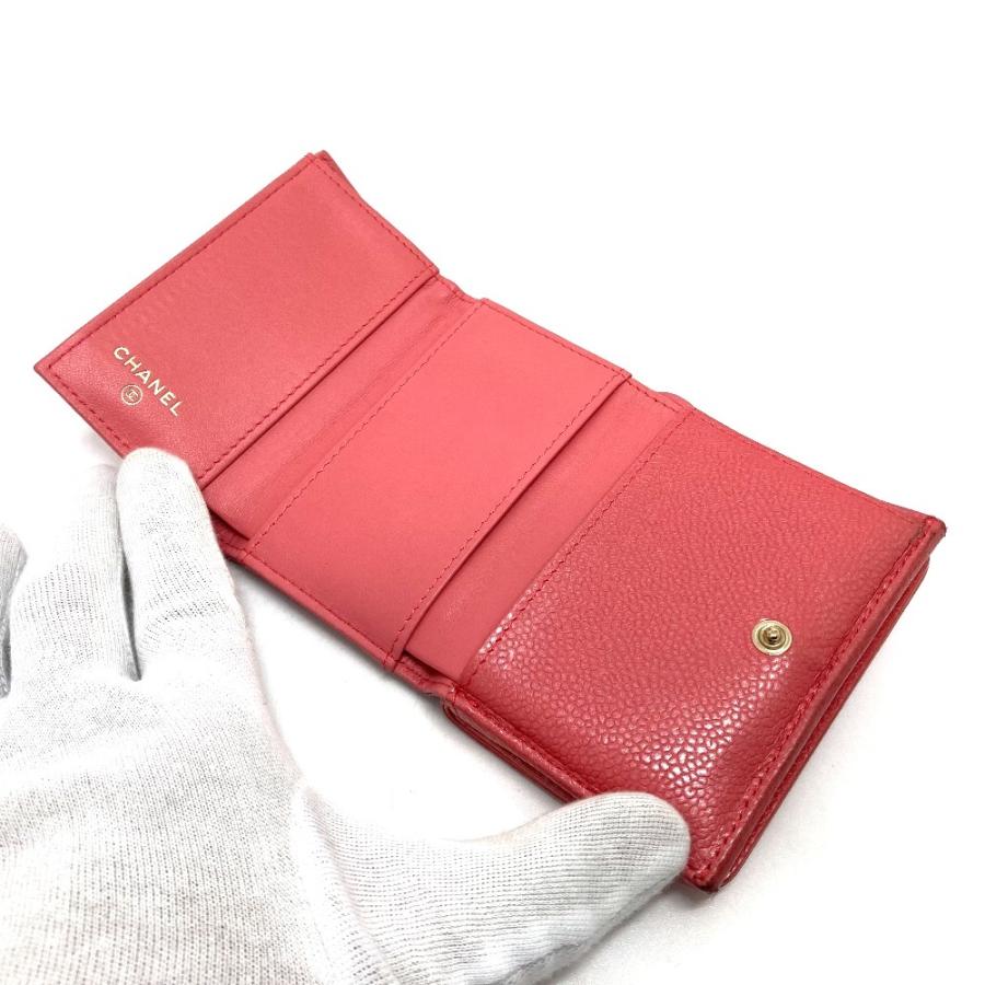 CHANEL（シャネル） A70796 CC ココマーク Wホック スモール フラップ