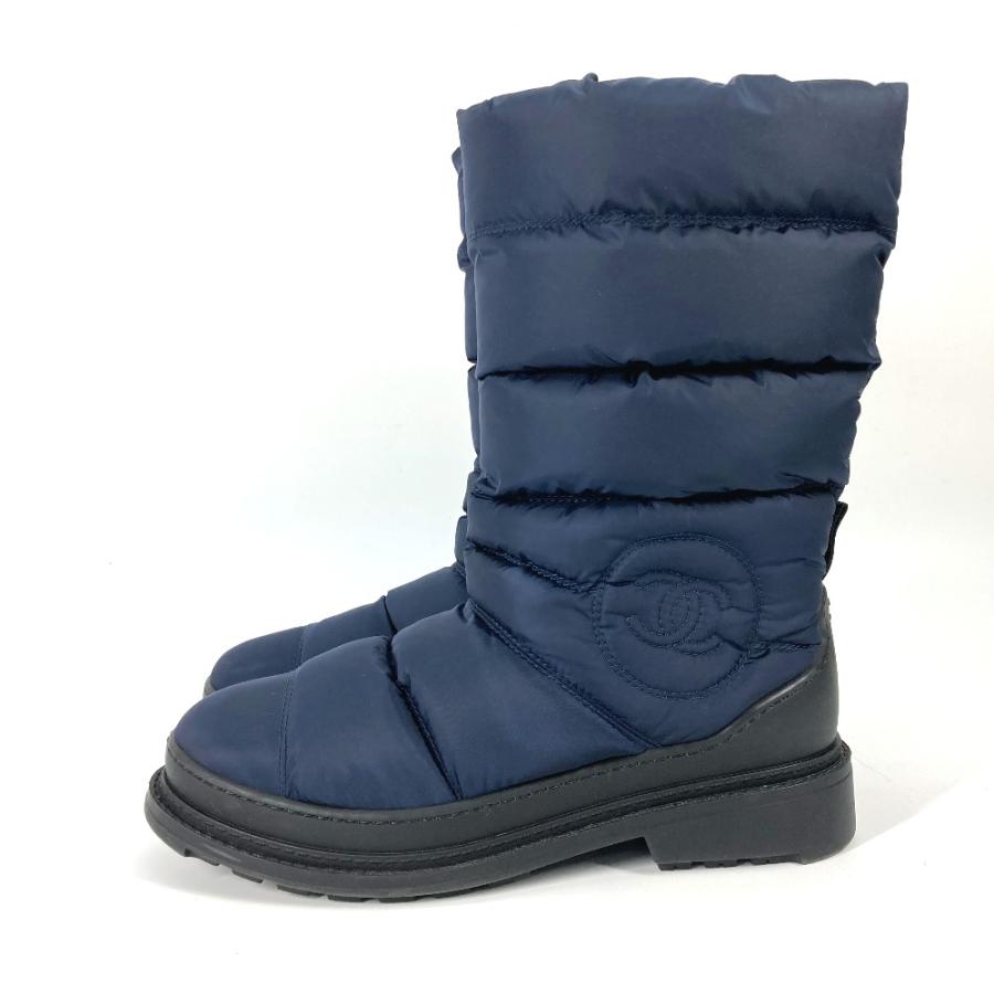 CHANEL（シャネル） G33075 CC ココマーク スノーブーツ 靴 シューズ