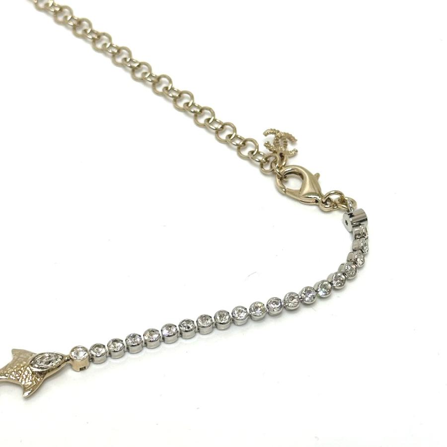 未使用 CHANEL シャネル ABE913 コスチューム パール & ストラス マリンテイスト ラインストーン 25Ｃ ネックレス レディース【中古】 | CHANEL | 03