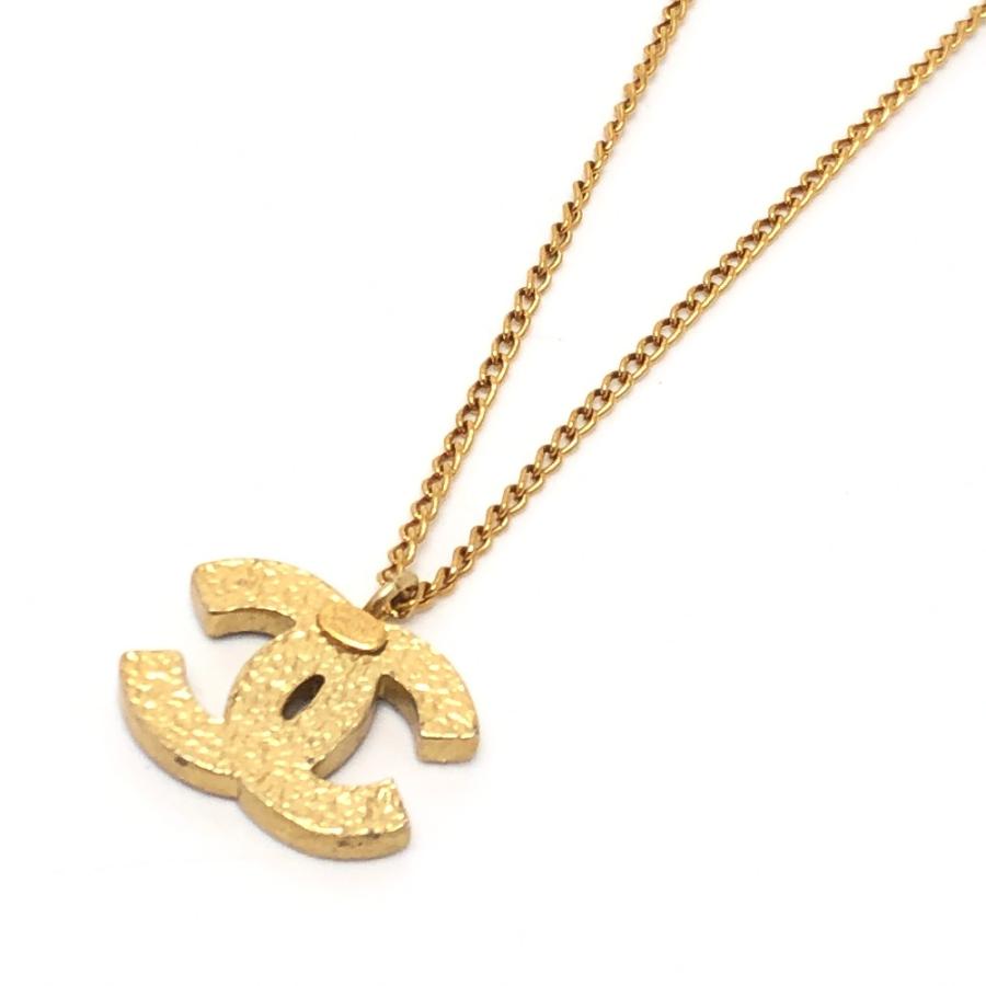 CHANEL シャネル ココマーク ラインストーン アクセサリー ペンダント 03Ｃ ネックレス ゴールド レディース【中古】 | CHANEL | 04