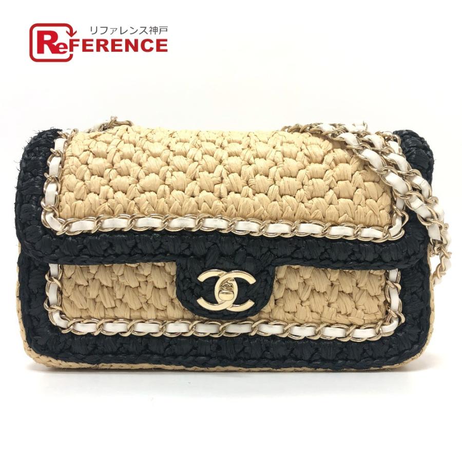 シャネル カンボンライン ショルダーバッグ ベージュ ポーチ 肩かけ
