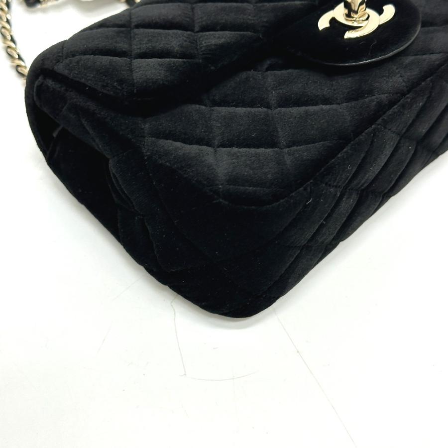 未使用 CHANEL シャネル AS1787 ミニ マトラッセ20 チェーン カバン 斜め掛け 肩掛け ショルダーバッグ ブラック レディース【中古】の画像