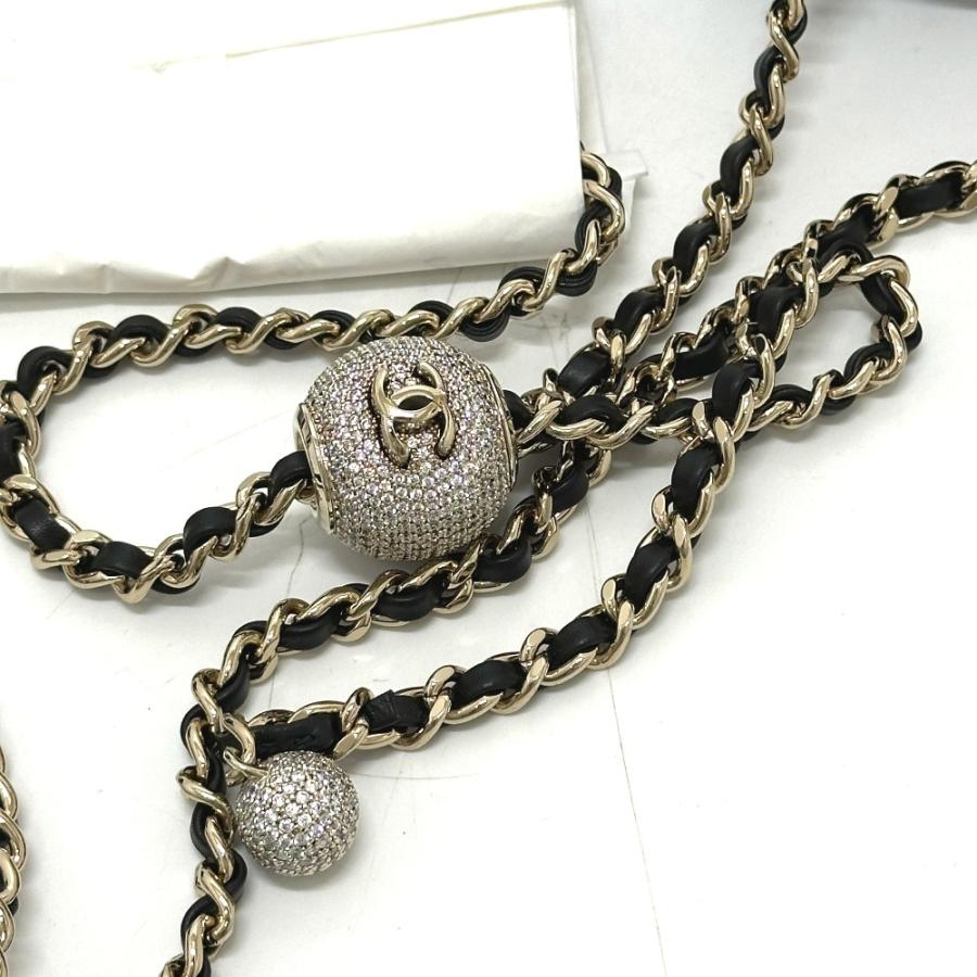 未使用 CHANEL シャネル AS1787 ミニ マトラッセ20 チェーン カバン 斜め掛け 肩掛け ショルダーバッグ ブラック レディース【中古】の画像