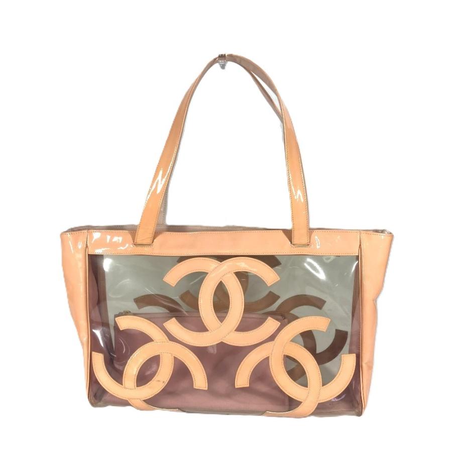 CHANEL（シャネル） トリプルココ CC ココマーク ポーチ付き トート 