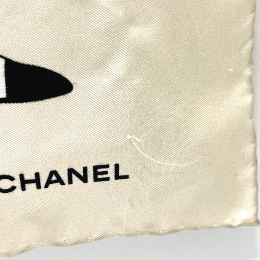 CHANEL シャネル パンプスモチーフ アパレル小物 ストール 大判 スカーフ ベージュ レディース【中古】 | CHANEL | 03