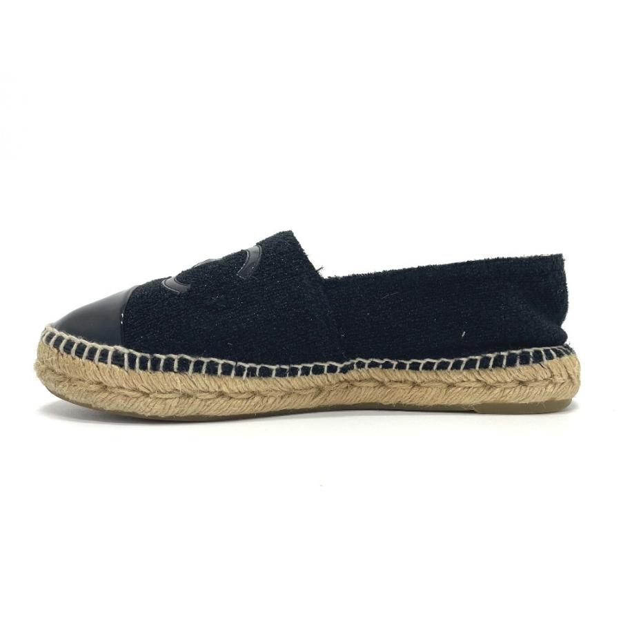 CHANEL シャネル G29762 CCココマーク エスパドリーユ フラット CHANEL シャネル G29762 CCココマーク エスパドリーユ フラット