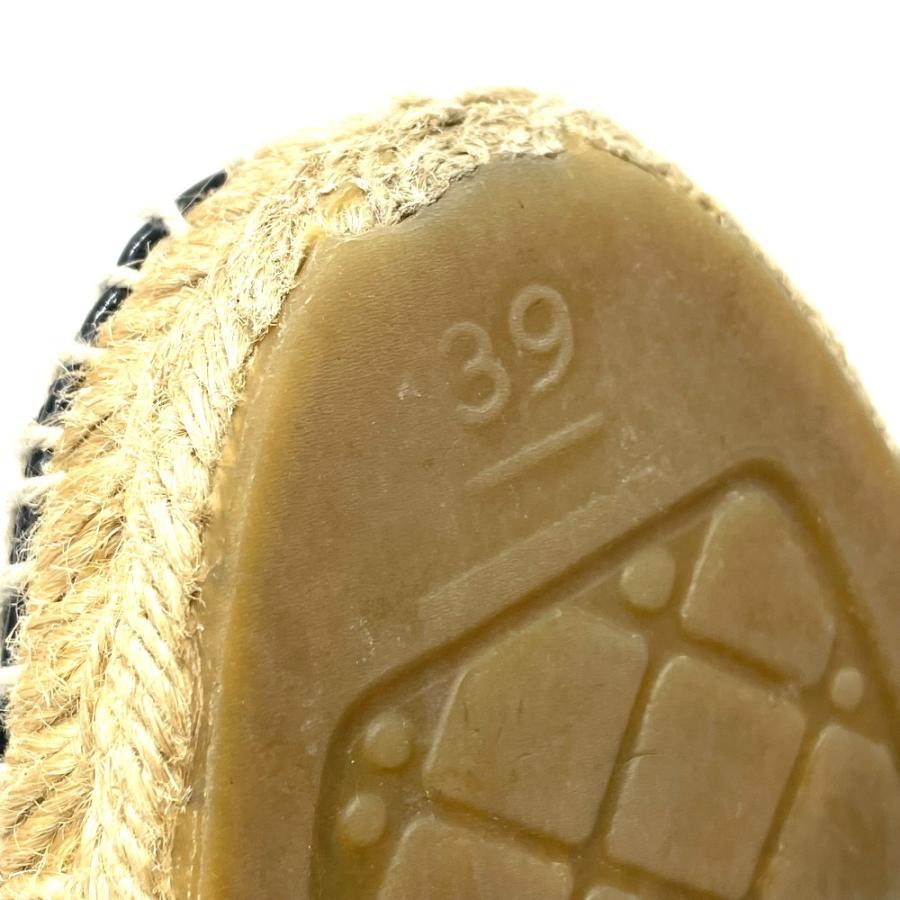 CHANEL シャネル G29762 CCココマーク エスパドリーユ フラット CHANEL シャネル G29762 CCココマーク エスパドリーユ フラット