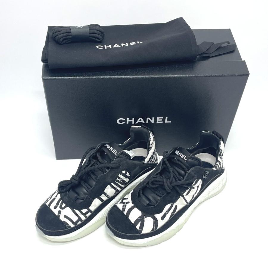 CHANEL シャネル ココボタン 06C ウール パンツ 38 ブラック 黒 セール