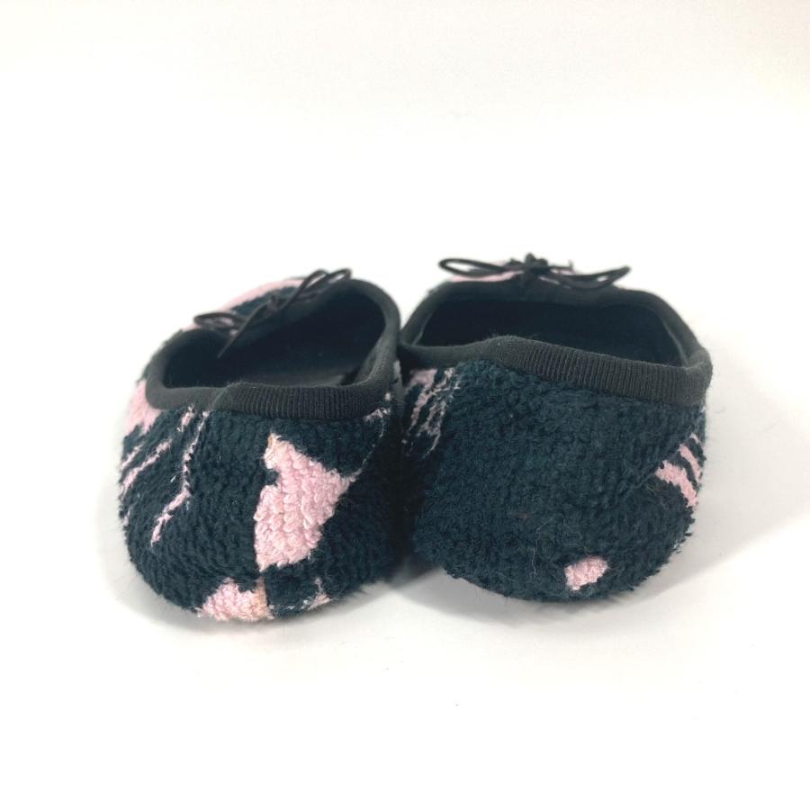 CHANEL シャネル リボン ルームシューズ りぼん 靴 室内シューズ バイカラー スリッパ ピンク レディース【中古】 | CHANEL | 02